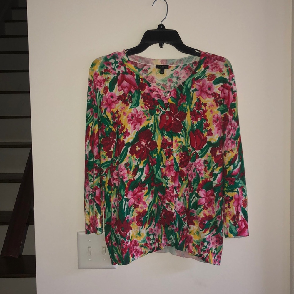Light Weight Button Up Sweater